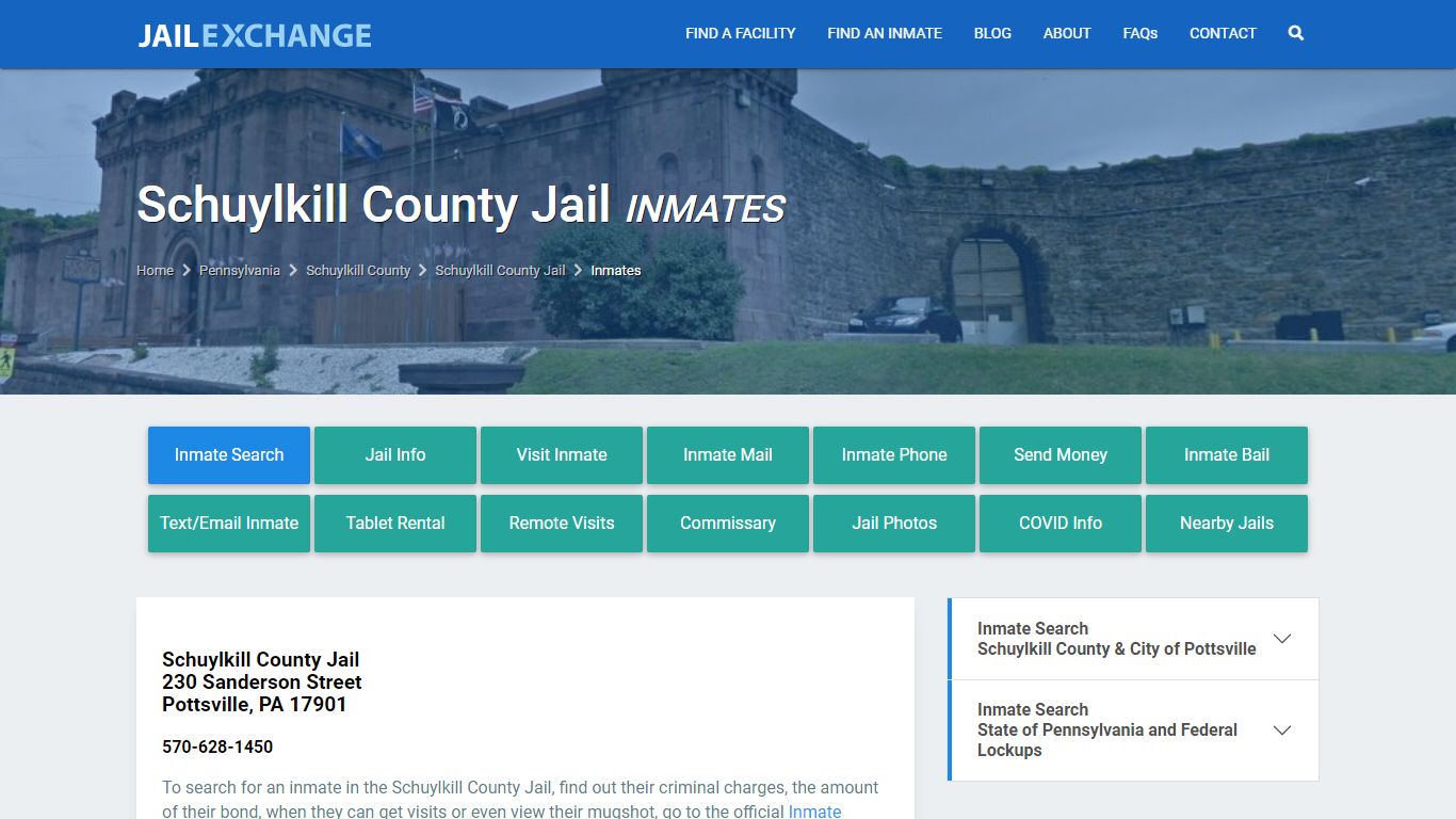 Schuylkill County Jail Inmates | Arrests | Mugshots | PA